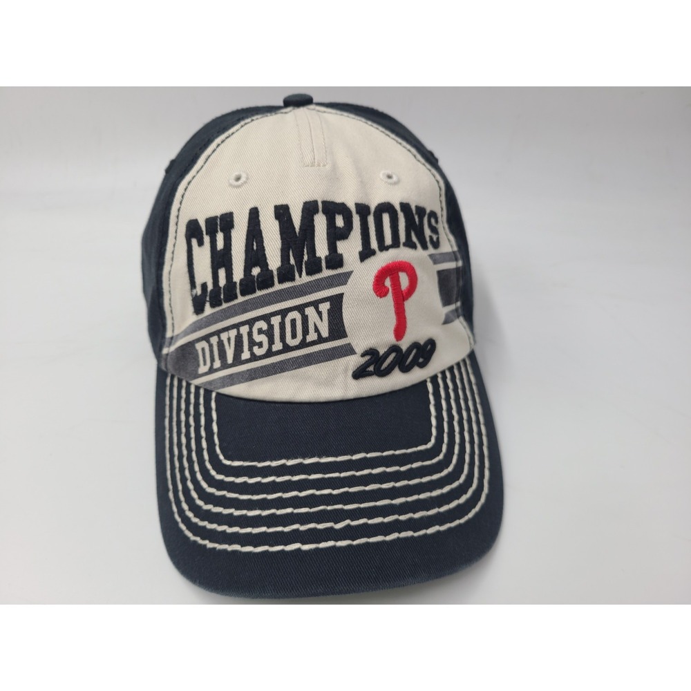 Philadelphia Phillies 2009 Division Champions 47 Brand Twins Strapback Hat Cap